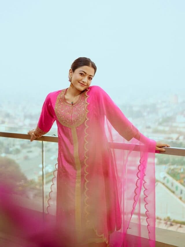 Rashmika Mandanna Photo: पिंक ड्रेस में दिखा रश्मिका का ग्लैमरस अंदाज, देखें खूबसूरत तस्वीरें