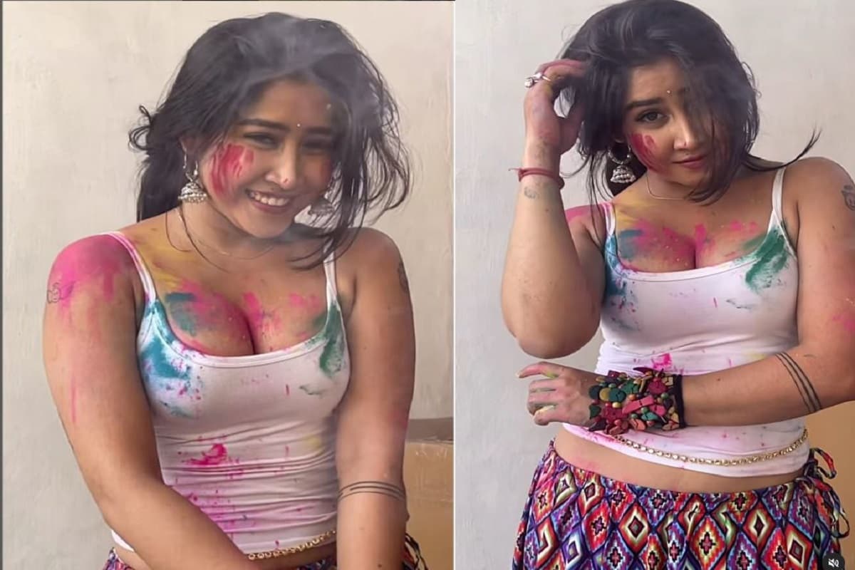 Sofia ansari Sexy Video: सोफिया ने होली पर शेयर किया सेक्सी वीडियो, गोरे बदन पर चढ़ा रंग, फैंस का ध्यान हुआ भंग