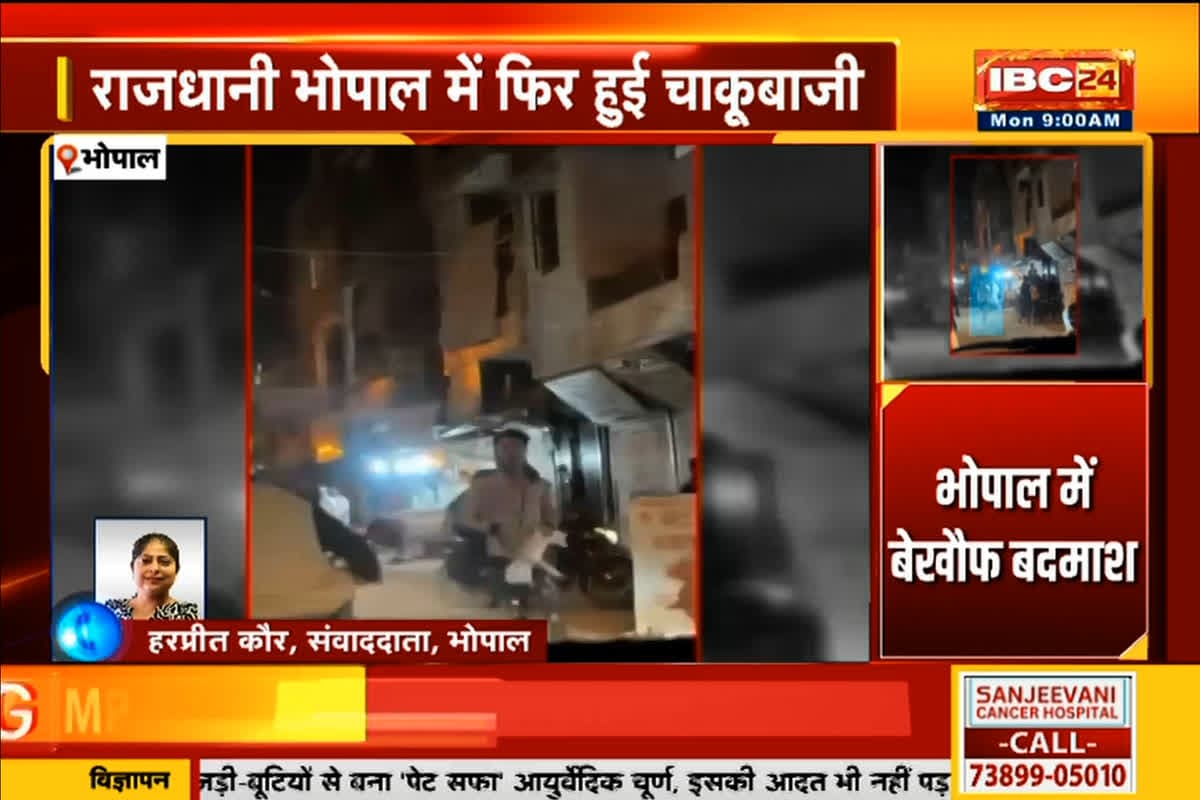Bhopal Crime News: राजधानी में बेखौफ बदमाश! सरेराह खुलेआम तलवार लहराते युवक पर किया जानलेवा हमला, वीडियो हुआ वायरल