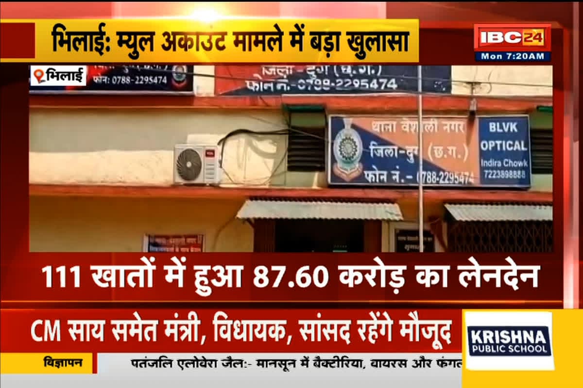 Big Cyber Fraud Exposed Bhilai: म्युल अकाउंट मामले में बड़ा खुलासा, 111 खातों में हुआ 87.60 करोड़ का संदिग्ध लेन-देन, बैंक प्रबंधन ने कराई FIR