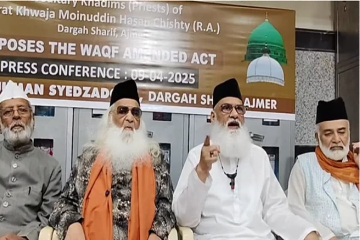 Anjuman Committee on Waqf Act: वक्फ अधिनियम पर भड़के सैयद सरवर चिश्ती, कहा- 11 सालों से सांस ही नहीं लेने दे रही सरकार, सड़कों पर उतरने की दी चेतावनी
