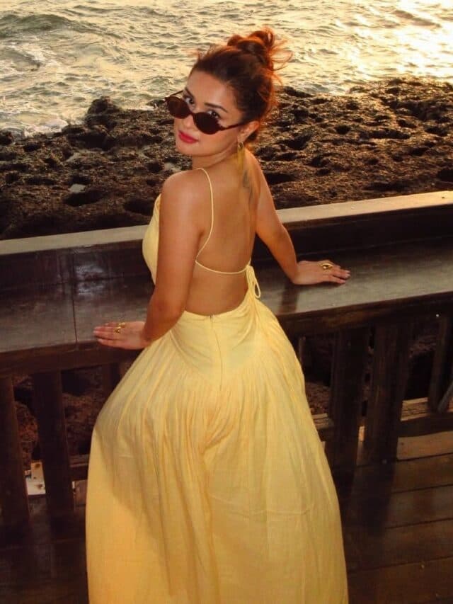 Avneet Kaur Hot Pic: अवनीत कौर ने येलो ऑउटफिट में समंदर किनारे लगाया ग्लैमरस का तड़का