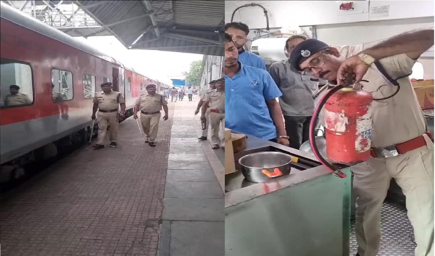 Korba News: अचानक रेलवे स्टेशन में पहुंची पुलिस की टीम, जांच करने के साथ यात्रियों से की अपील, जानें क्या है पूरा मामला