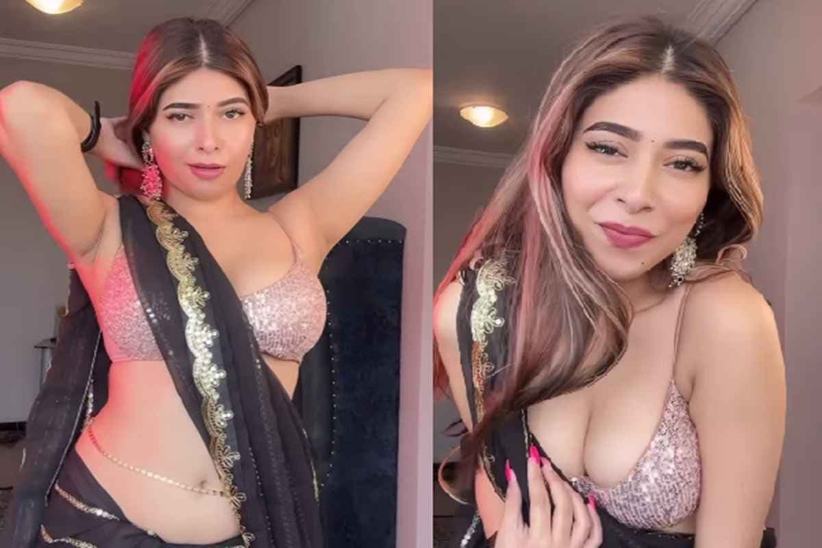 Indian Model Sexy Video : पिंक ब्रा और साड़ी में हॉट मॉडल ने लगाए सेक्सी ठुमके, गोरा बदन देख नहीं हटेगी आपकी भी निगाहें, देखें वीडियो