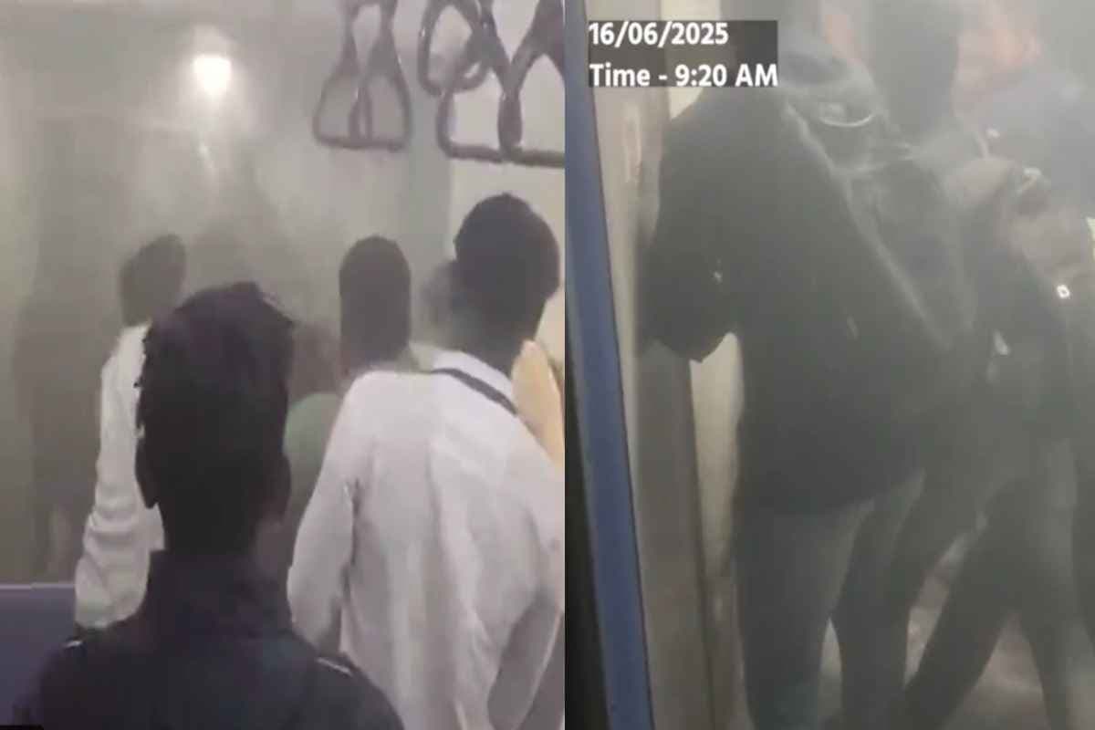 Pune Train Fire News: चलती ट्रेन में लगी आग.. धुंए का गुबार देख यात्रियों में मची अफरा-तफरी, वीडियो देख उड़ जाएंगे आपके होश