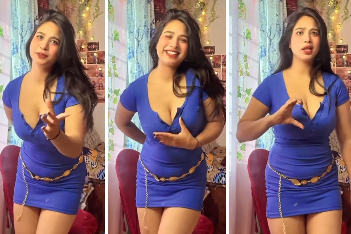 Hot Sexy Video: डीपनेक कपड़े में देसी भाभी के नखरे, कैमरे के सामने दिखाई सेक्सी अदाएं, छूटने लगे लड़कों के पसीने