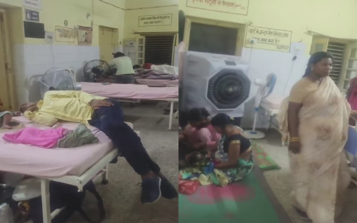 Basti Video Viral: गर्मी ने खोली हॉस्पिटल की पोल.. पंखे की हवा के लिए तरस रहे मरीज, घर से ले जा रहे पंखा, वायरल हो रहा वीडियो