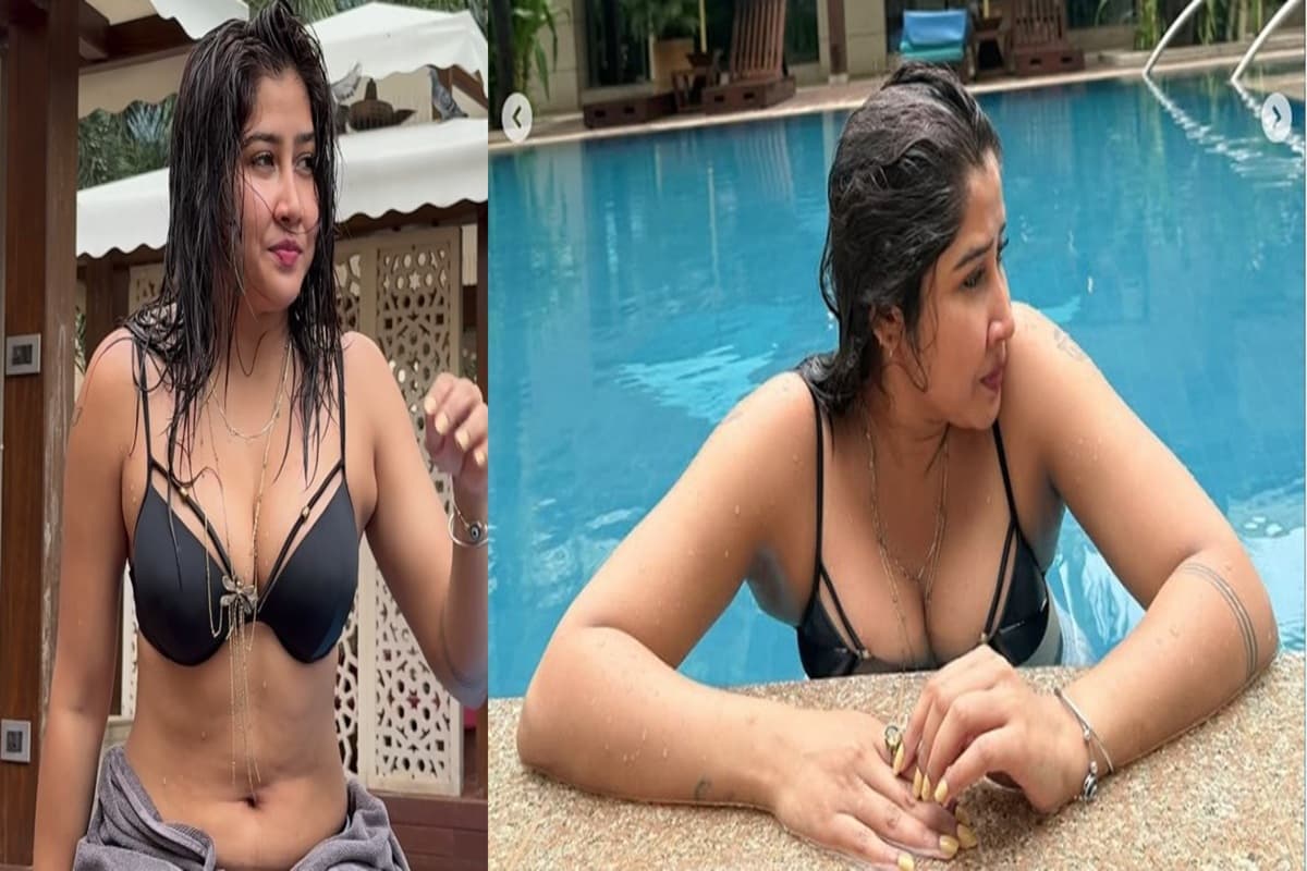 Sofia Ansari sexy video: सोशल मीडिया इनफ्लुएंसर ने फिर दिखाया हुस्न का जलवा, भीगे बदन में फैंस के दिलों में लगा रही आग