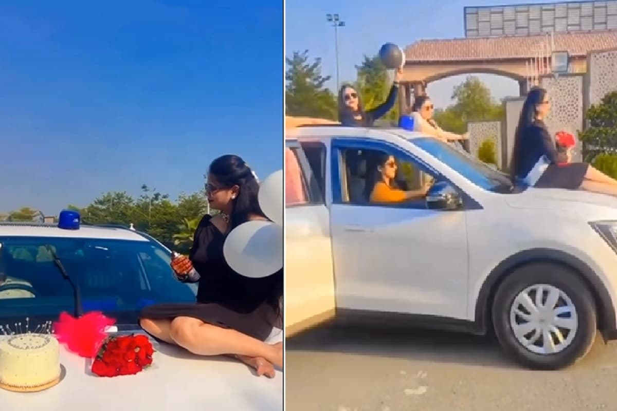 CG News: DSP की गाड़ी में बैठकर महिलाओं ने किया स्टंट बाजी, अब सोशल मीडिया पर वायरल हुआ वीडियो