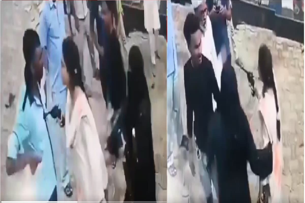 Viral Video: “इतनी गोली मारूंगी कि घरवाले भी पहचानने से इनकार कर देंगे”, महिला ने सेल्समैन को दी धमकी, पिस्टल के साथ वायरल हुआ वीडियो