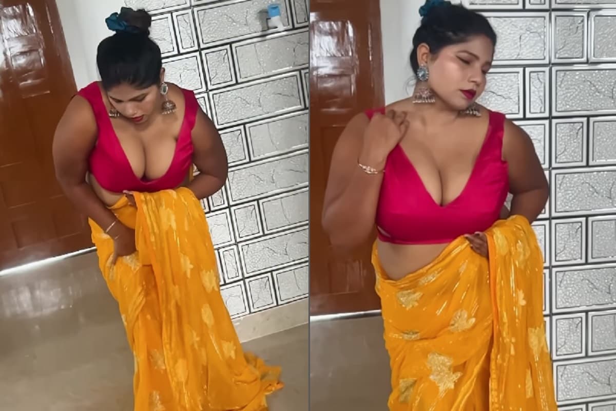 Sexy Video: देसी भाभी ने हटाया साड़ी का पल्लू, कैमरे के सामने दिखने लगा सबकुछ, सेक्सी अदाएं देखकर आप भी हो जाएंगे पानी पानी
