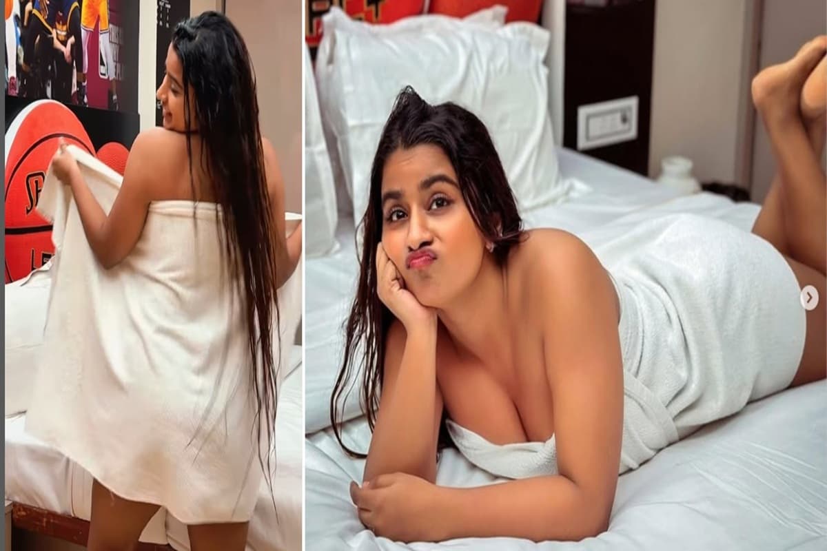 Bedroom Sexy Video: बेडरूम में सिर्फ टॉवेल में लिपटी दिखी सुहाना खान, बिना पैंटी-ब्रा पहने शेयर किया सेक्सी वीडियो