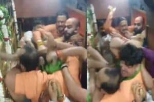 Viral Video: मंदिर के गर्भगृह में पंडों की गुंडागर्दी… विंध्याचल धाम में मुख्य श्रृंगारिया के बेटे से की मारपीट, वीडियो आया सामने