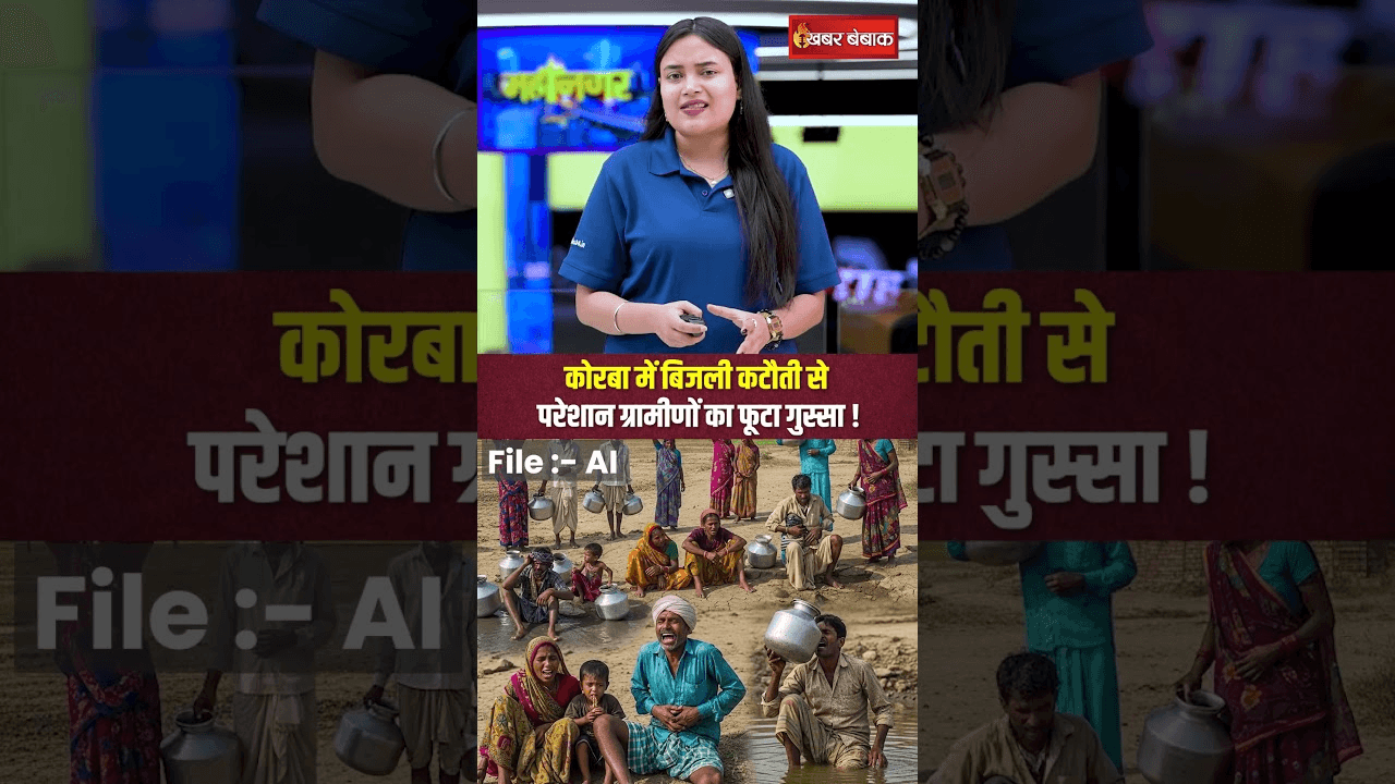 Korba में बिजली कटौती से नाराज ग्रामीणों का हाईवे जाम, 6 दिनों से सप्लाई ठप्प!