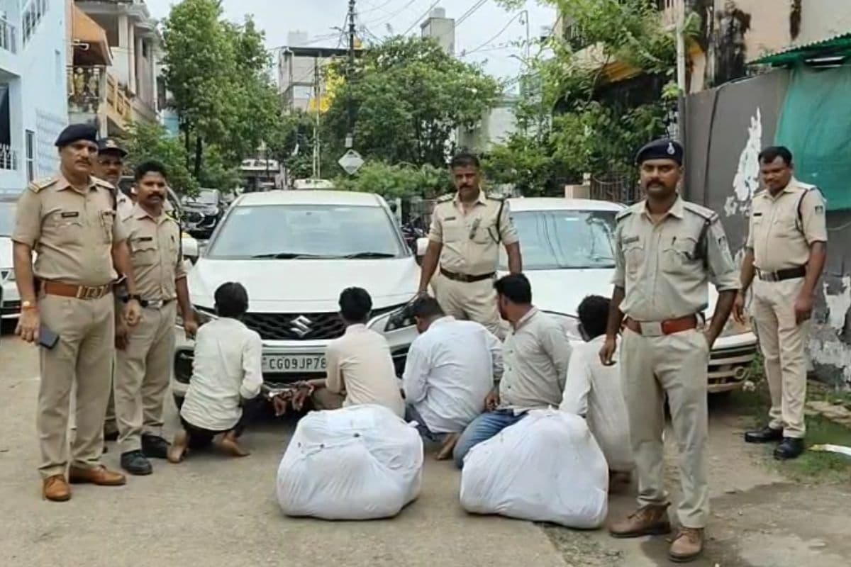 Jabalpur News: छत्तीसगढ़ के गांजा तस्कर एमपी में धराए! लग्जरी कारों से हो रही थी सप्लाई, 61 किलो माल के साथ 5 गिरफ्तार