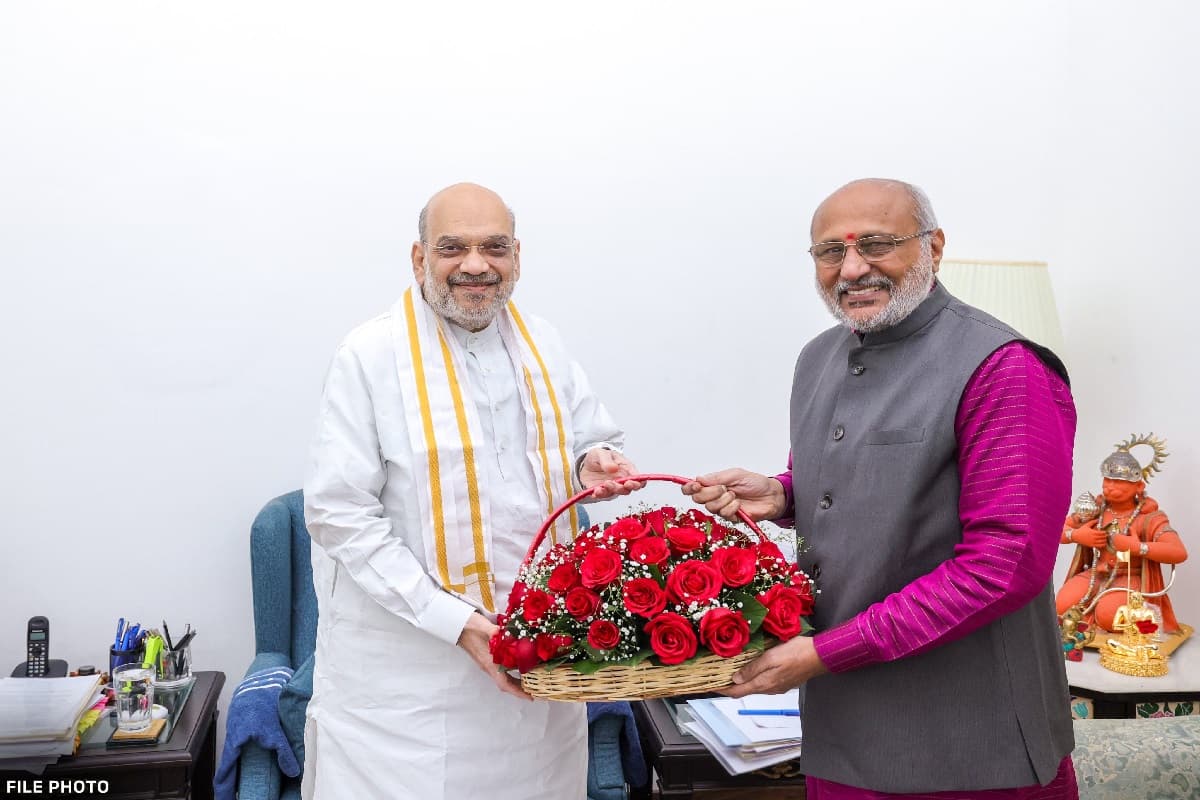 Amit Shah Congratulated CP Radhakrishnan: केंद्रीय गृह मंत्री अमित शाह ने सी पी राधाकृष्णन को दी बधाई, NDA ने बनाया है उपराष्ट्रपति पद के लिए उम्मीदवार