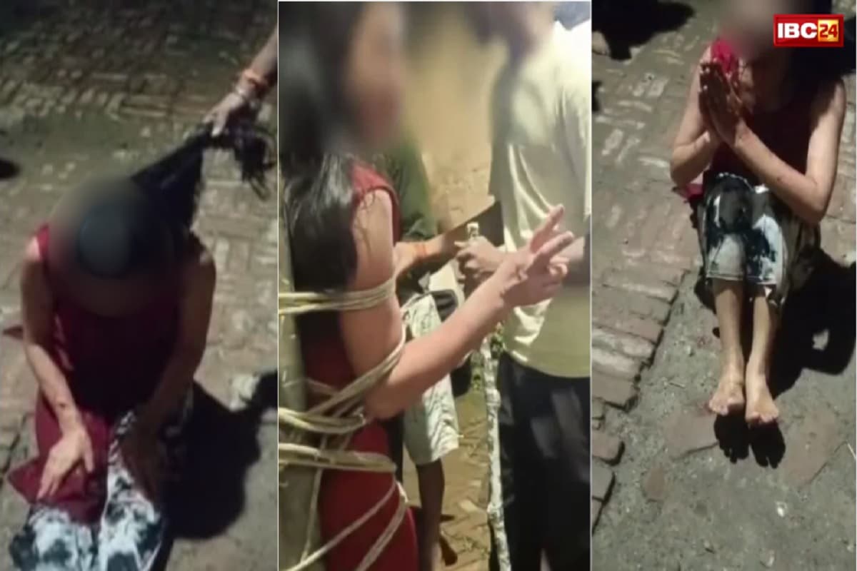 UP News: मोहल्ले में युवती के साथ बर्बरता, चोर समझ भीड़ ने कर दी बेरहमी से पिटाई, खंभे से बांधकर दी ‘तालिबानी सजा’, अब चार लोग गिरफ्तार