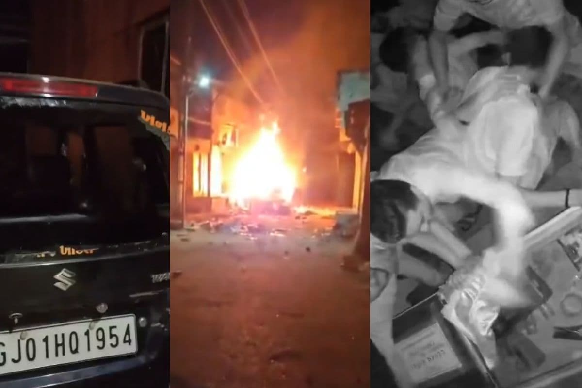 Gandhinagar Violence: गांधीनगर में गरबा उत्सव में हिंसक झड़प! दूसरे समुदाय ने जमकर बरसाए पत्थर, दुकानों-गाड़ियों में की आगजनी, 50 से अधिक लोग गिरफ्तार