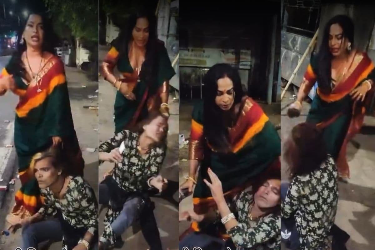 MP Viral Video: ‘नकली किन्नर’ की खुलेआम पिटाई! बीच सड़क पर माही शुक्ला ने बाल पकड़कर जूतों से पीटा, वीडियो देख हिल जाएंगे आप