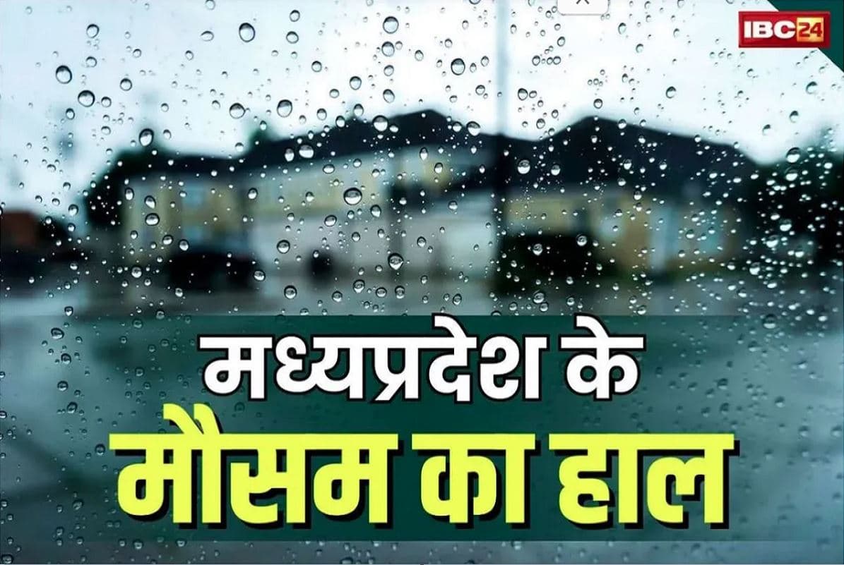MP Weather News IBC24: आज प्रदेश के 14 जिलों में जमकर बरसेंगे बादल.. चेतावनी जारी, यात्रा से पहले आप भी देख ले मौसम का हाल