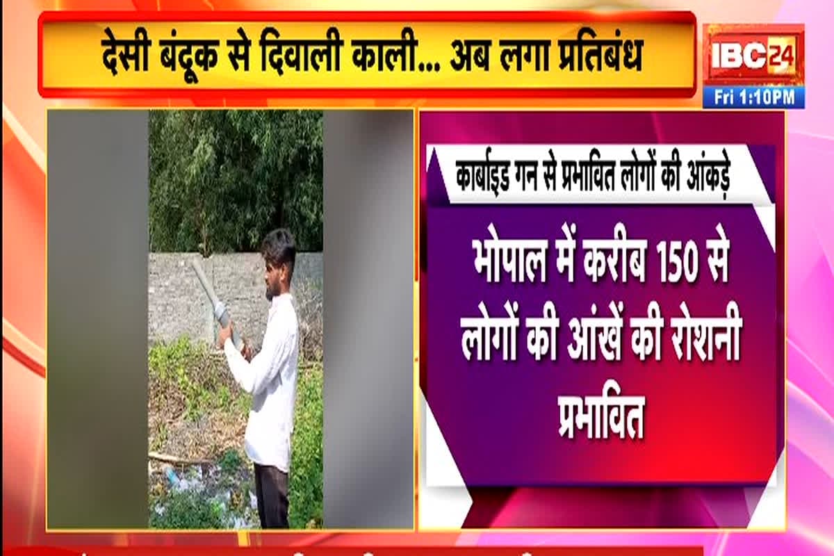 Gwalior News: तेजी से बढ़ रही “कार्बाइड गन” के शिकार लोगों की संख्या, पुलिस ने दो लोगों के खिलाफ दर्ज की FIR, कलेक्टर ने दिया बड़ा आदेश
