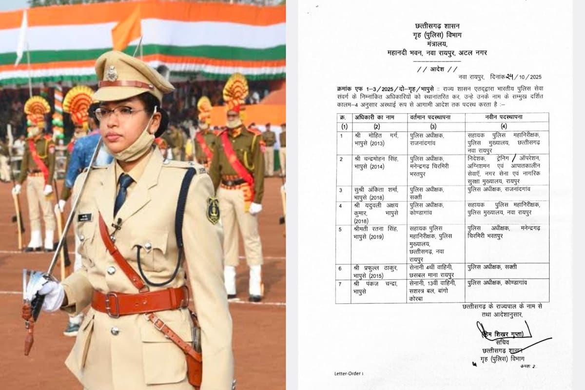MCB News: जिले में बड़ी संख्या में पुलिस कर्मचारियों का ट्रासंफर, तीन थानों के प्रभारी बदले, आदेश जारी करने वाले SP का भी तबादला