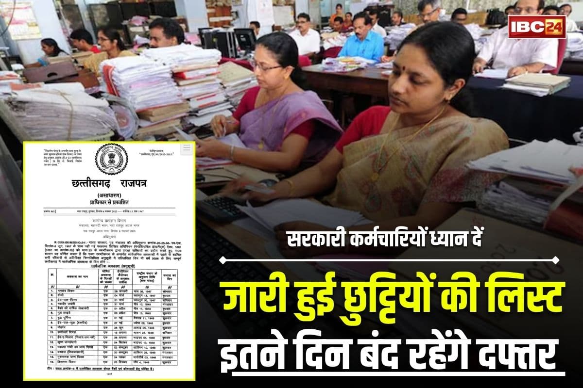 Public Holiday News: आ गई सरकारी कर्मचारियों की मौज, इतने दिन बंद रहेंगे सभी दफ्तर, छुट्टियों की नई लिस्ट जारी