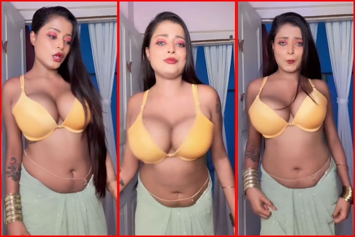Sexy Video: ब्रा पहनकर कैमरे के सामने आई देसी भाभी, सबको दिखाने लगी सेक्सी अदाएं, लड़कों के तो उड़ गए होश