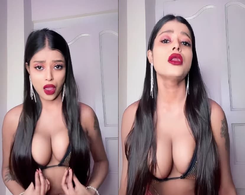 Desi Girl Hot Sexy Video: जालीदार ब्रा पहनकर देसी गर्ल ने बनाया खतरनाक वीडियो, कैमरे में कैद हुआ गोरा बदन, खूबसूरती देख आप भी हो जाएंगे दीवाने