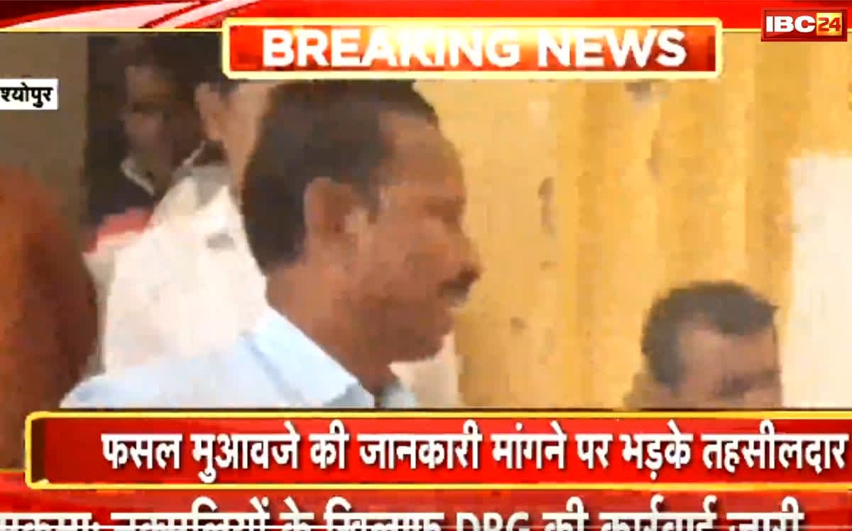 Sheopur News: अपने हक की जानकारी लेने पहुंचे थे किसान, नायब तहसीलदार अपने कैबिन से गुस्साते हुए बाहर निकले, फिर जो हुआ…