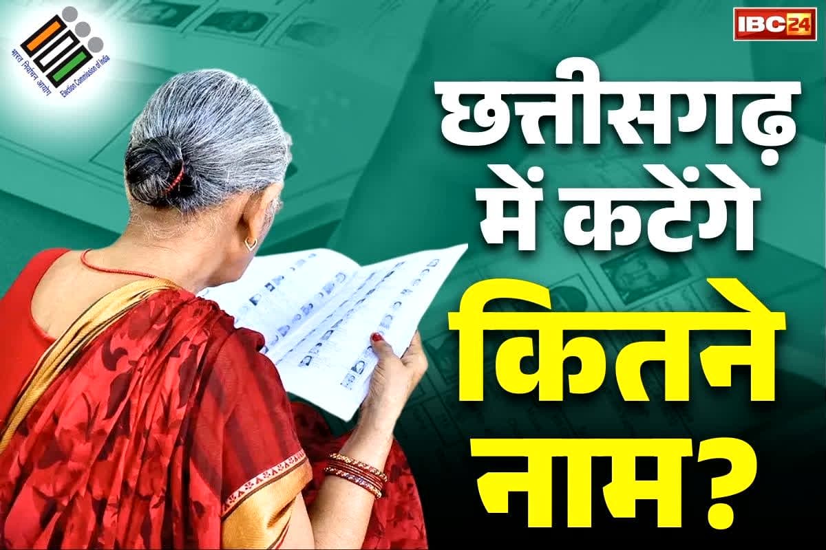 Chhattisgarh SIR 2025 Data: छत्तीसगढ़ में कटेंगे 27 लाख से ज्यादा मतदाताओं के नाम?.. जानें अलग-अलग जिलों में कितने वोटरों के हट सकते है सूची से नाम