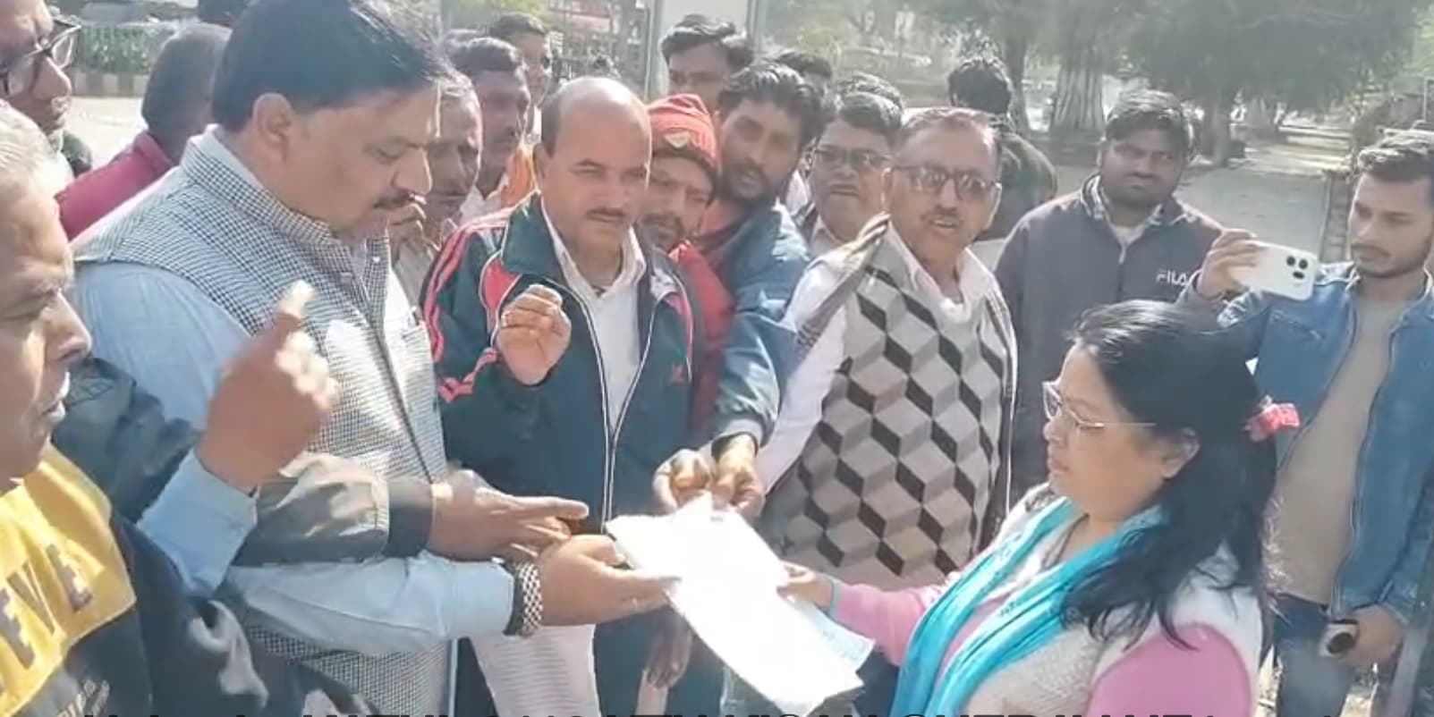 Katni Farmers Protest