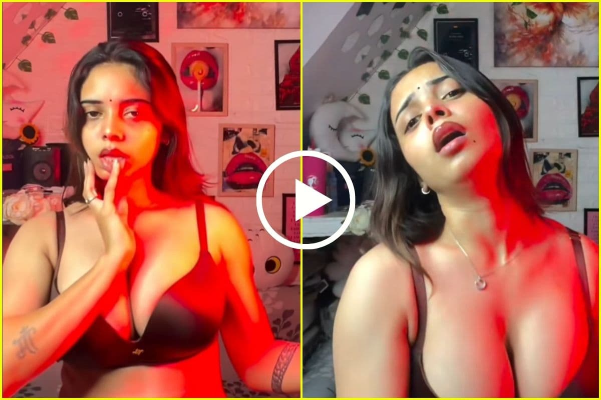 Sexy Video: कैमरे के सामने कपड़े बदलने लगी देसी भाभी, ब्लैक ब्रा में खुलेआम दिखाई अपनी बोल्ड अदाएं, वीडियो हुआ वायरल