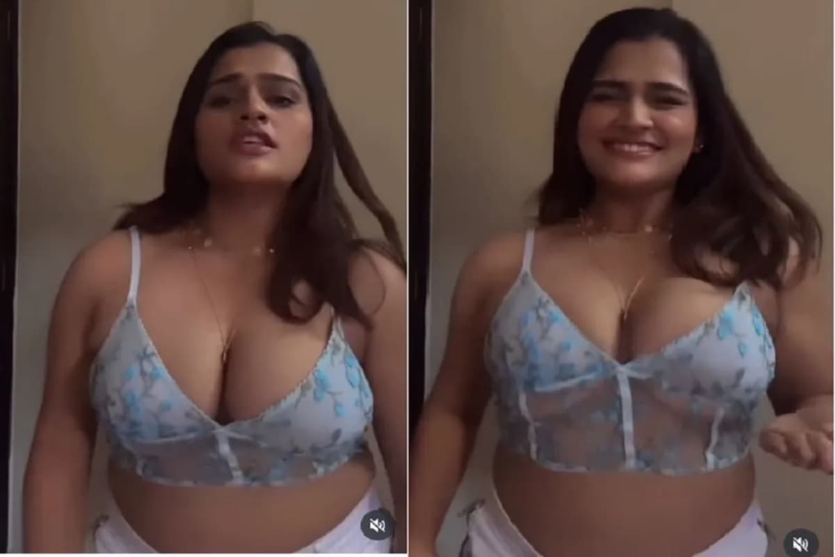 Desi Aunty Video: ट्रांसपेरेंट ब्लाउज पहनकर कैमरे के सामने आई देसी भाभी, खुलेआम दिखाई सेक्सी अदाएं, वीडियो देख मदहोश हुए लड़के
