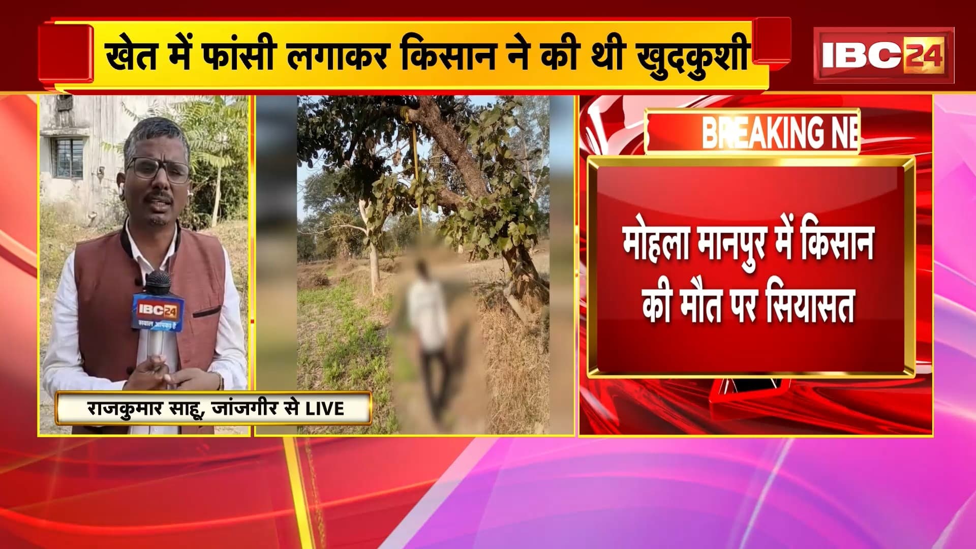 Mohla-Manpur Farmer Suicide Case: ‘मौत की वजह धान खरीदी नहीं’ -किसान की आत्महत्या पर मंत्री का बड़ा बयान