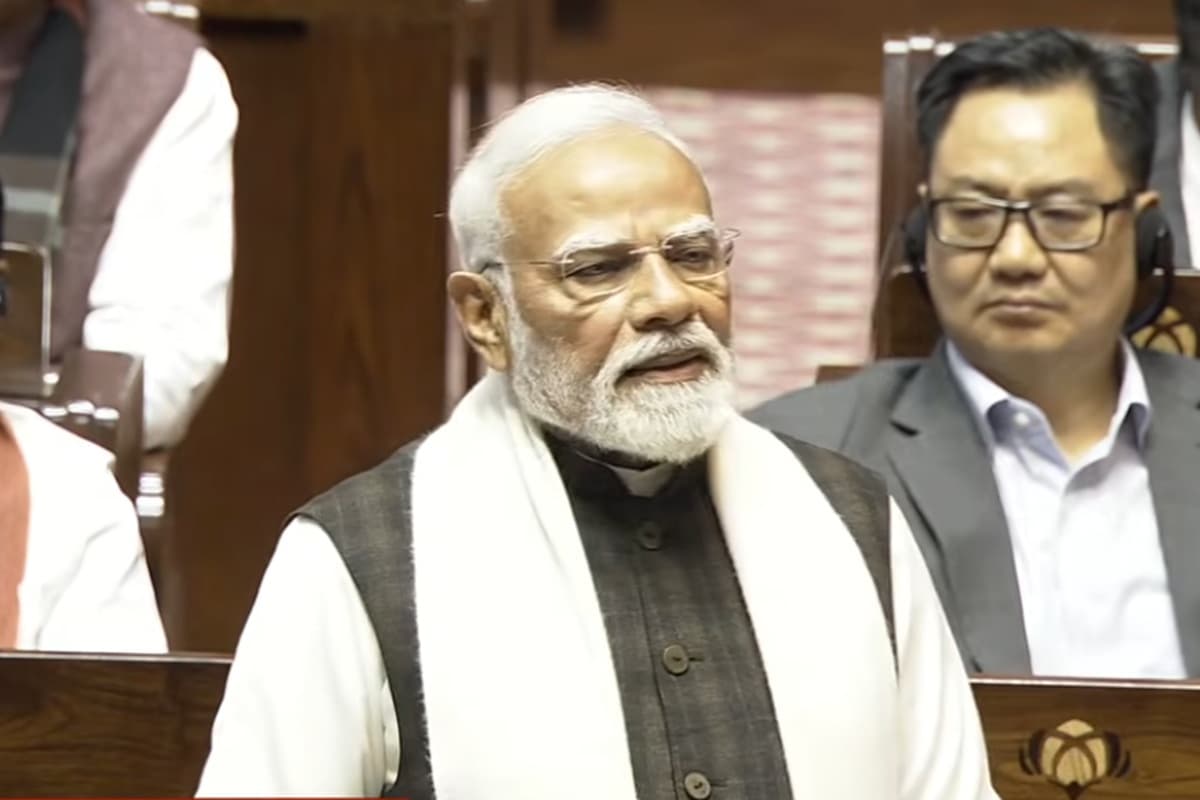 PM Modi in Rajya Sabha Speech: ‘इकोनॉमी को छठे से 11वें नंबर पर ले गई कांग्रेस’.. राज्यसभा से पीएम मोदी का विपक्ष पर करारा हमला, खरगे पर भी कसा तंज