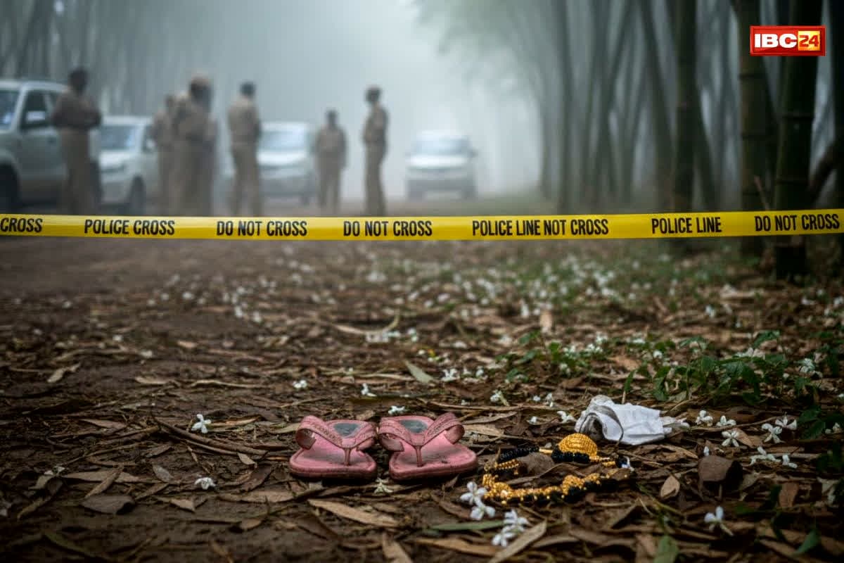 Narmadapuram Crime News : सफेद साड़ी, गले में मंगलसूत्र और पैरों में सैंडल… जंगल में अर्धनग्न मिली महिला का शव, क्या “गुलाबी सैंडल” खोलेगी मौत के गहरे राज?