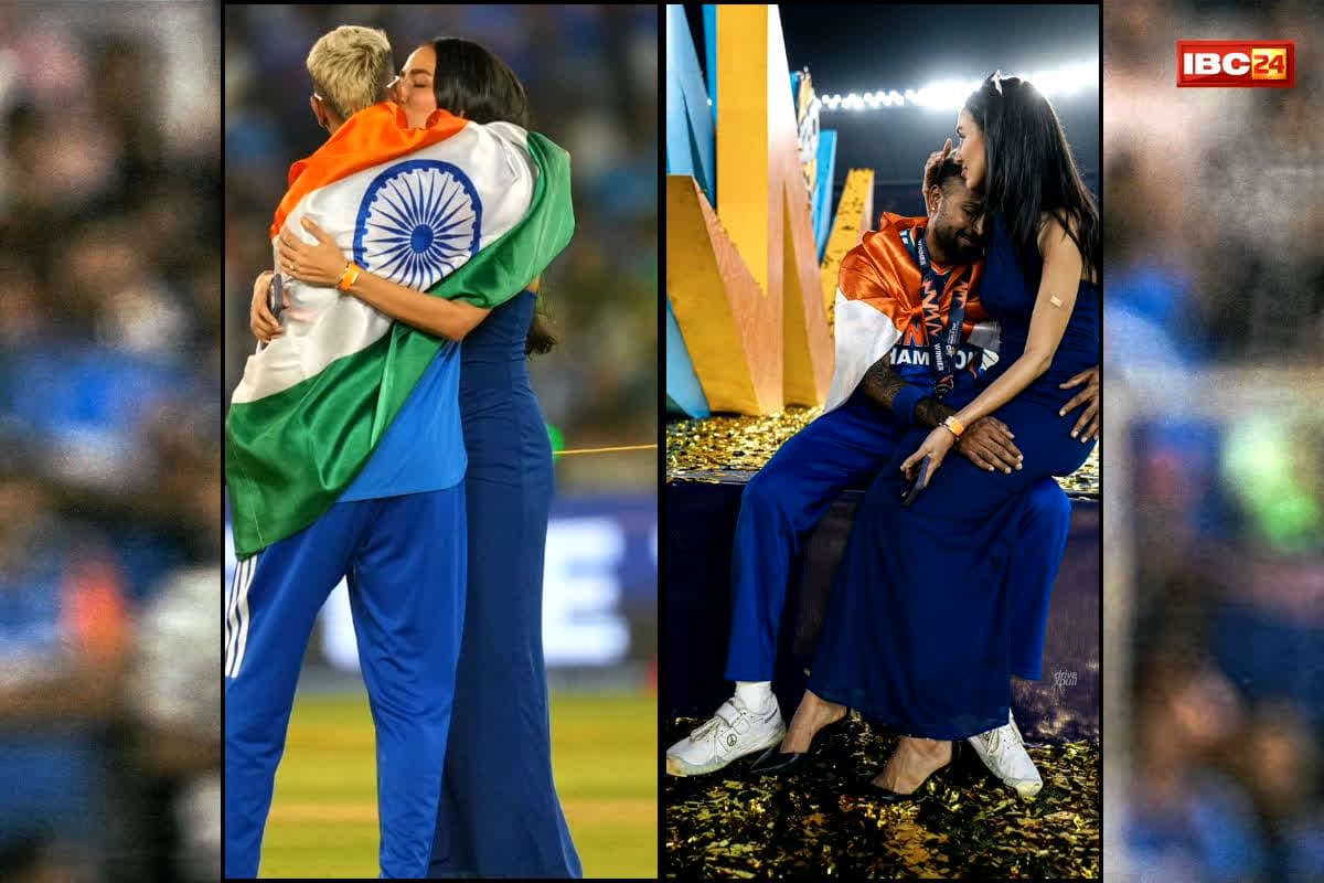 Hardik Pandya With Girlfreind Mahieka Sharma : वर्ल्ड कप जीतने के बाद खुद को रोक नहीं पाए हार्दिक, बीच मैदान में ही गर्लफ्रेंड के साथ करने लगे ऐसा काम, वीडियो देख आप भी हो जाएंगे हैरान