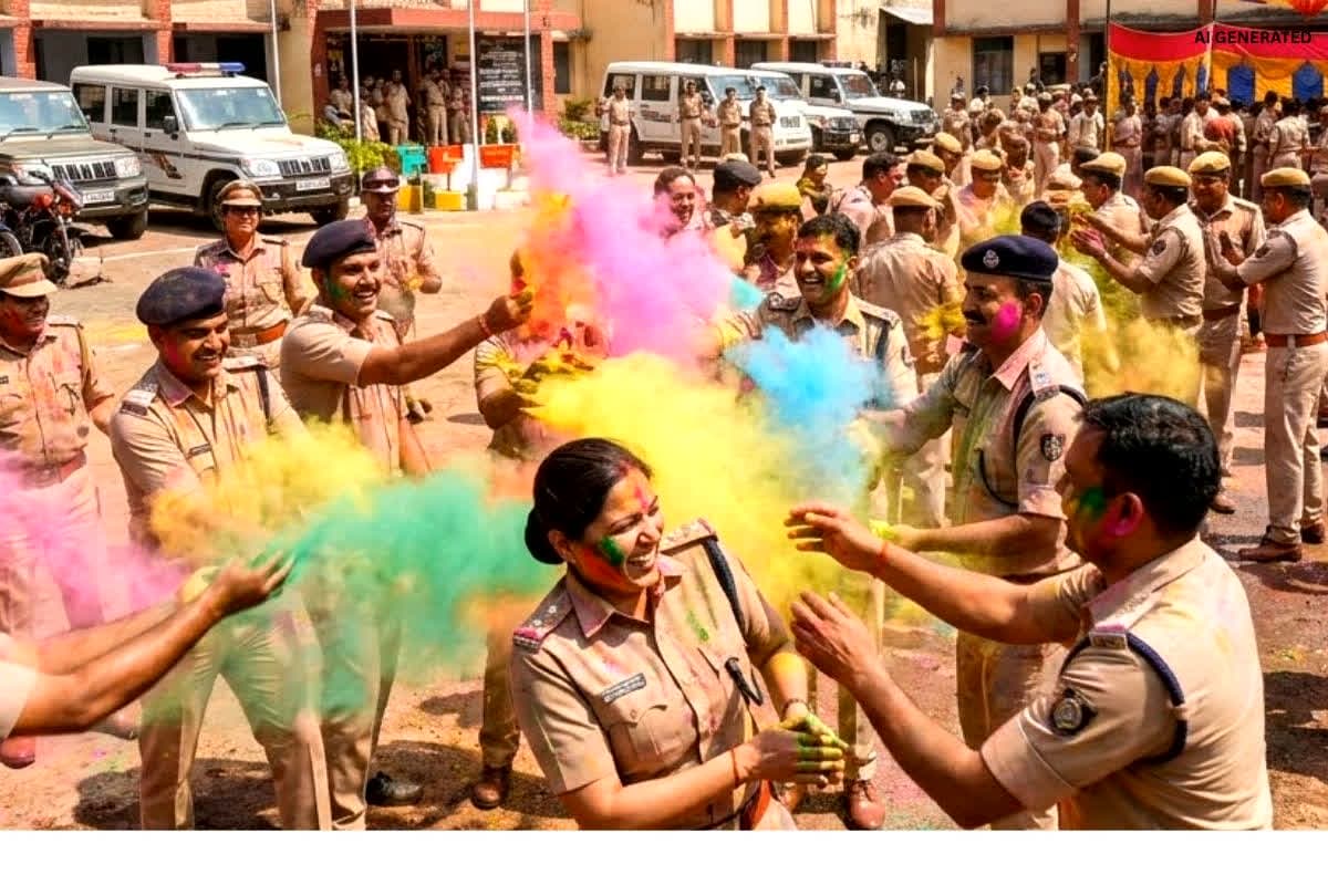Madhya Pradesh Police Holi : खाकी वालों की होली आज, राजधानी समेत इन जिलों में होगा आयोजन, 3 दिन की कड़ी ड्यूटी के बाद रंग उड़ाएंगे पुलिस के बड़े अफसर