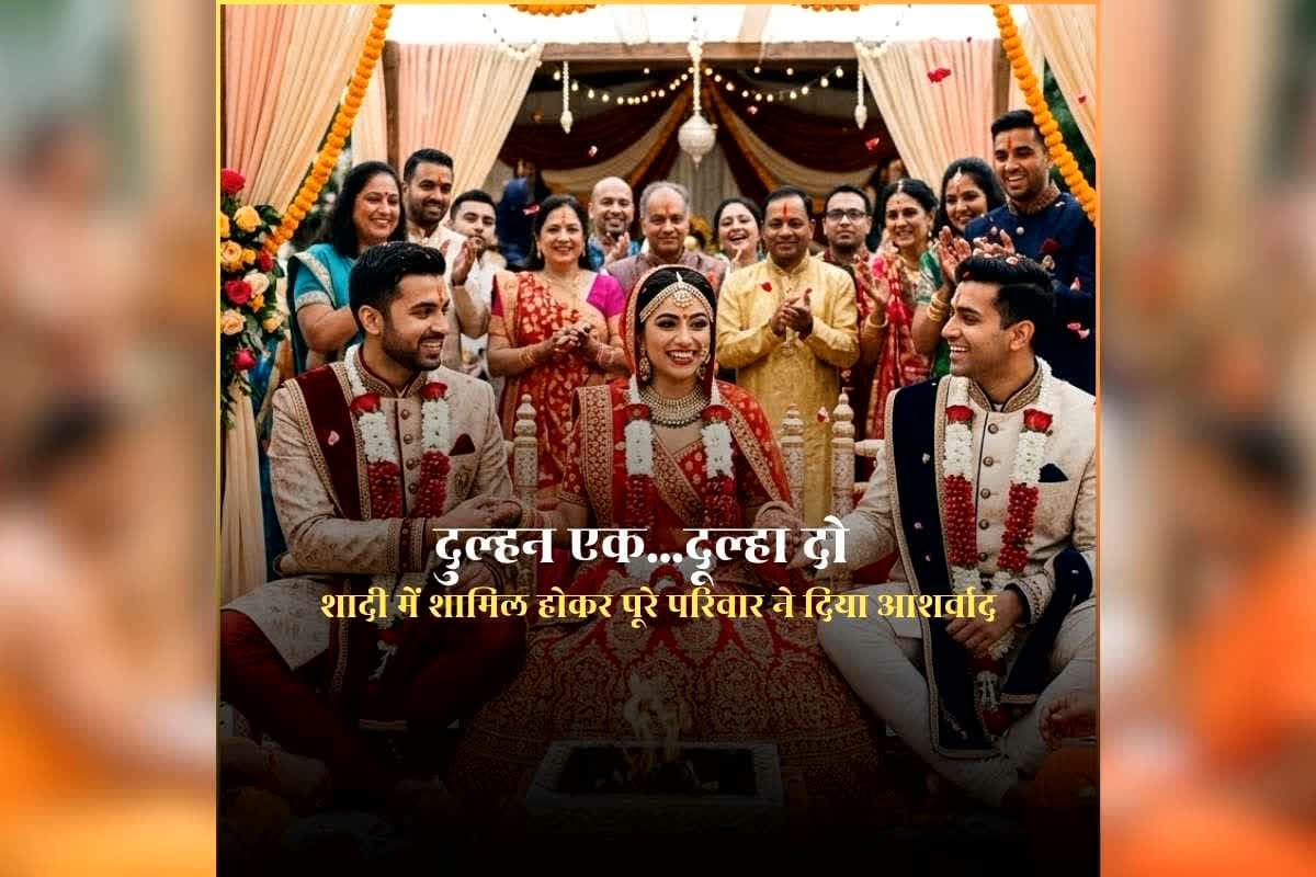 Bride Marry with 2 Groom: दुल्हन ने एक ही मंडप में दो युवकों के साथ रचाई शादी, दोनों से करती है प्यार, बताया कैसे खुश रखेगी दोनों पतियों को