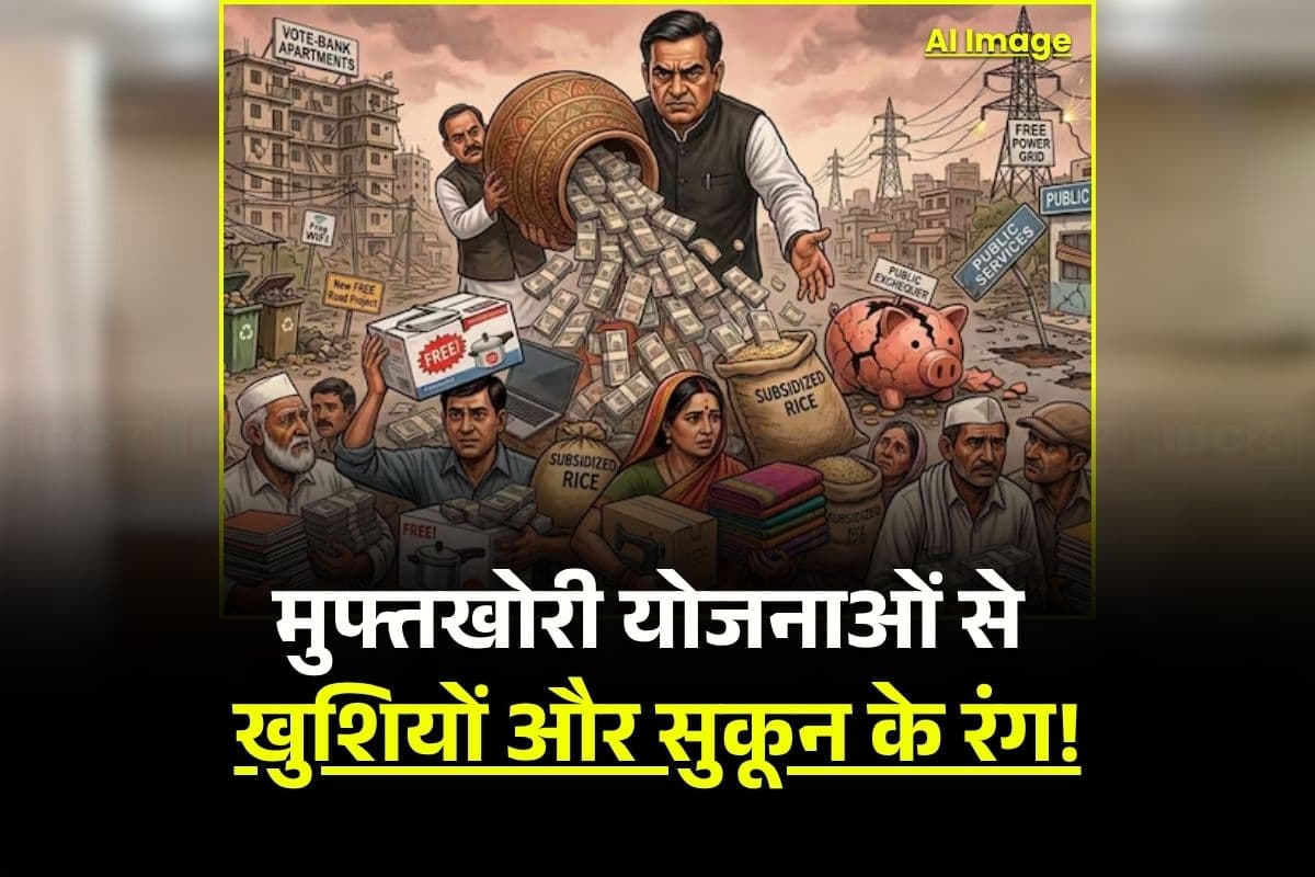 मुफ्तखोरी योजनाओं से ज़िंदगी में भर रहे खुशियों और सुकून के रंग