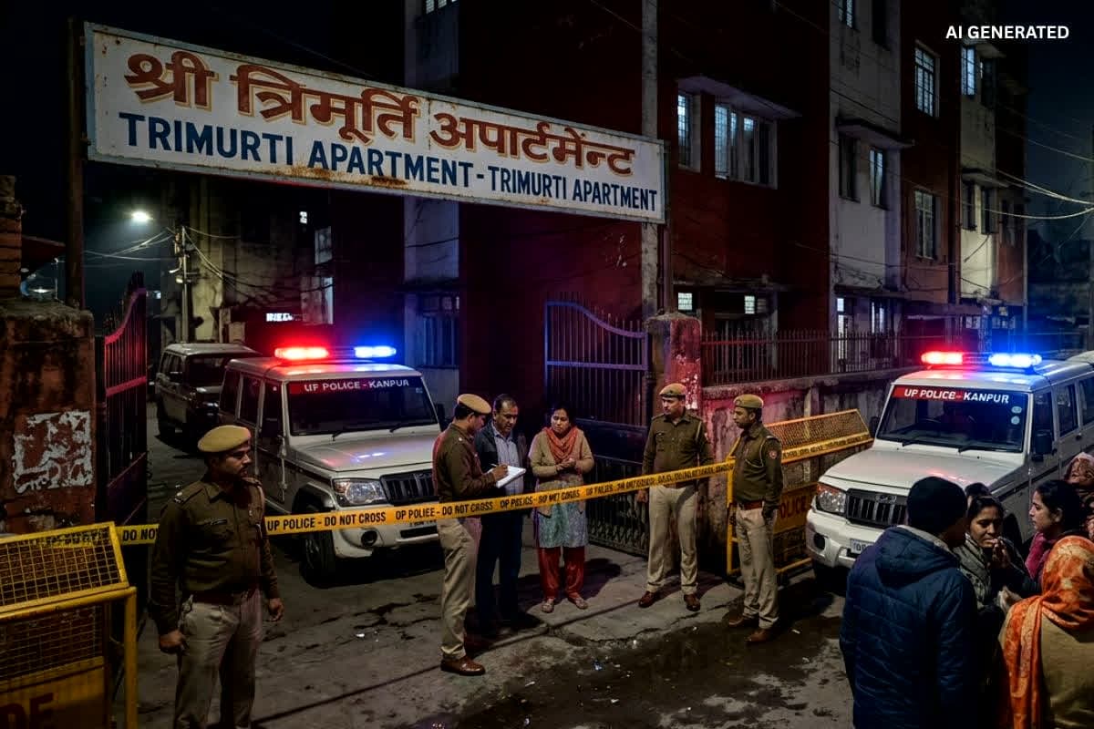 Kanpur Double Murder Case : रिश्तों का कत्ल! अपनी ही जुड़वां बेटियों का कातिल बना पिता, पत्नी ने खोला पति की मिस्ट्री महिला का काला राज