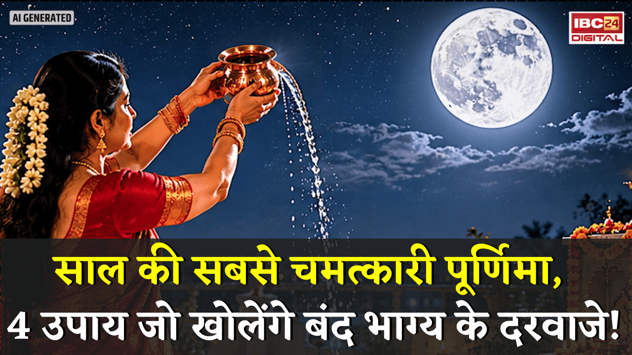 Miraculous Full Moon: साल की सबसे चमत्कारी पूर्णिमा, 4 उपाय जो खोलेंगे बंद भाग्य के दरवाजे!