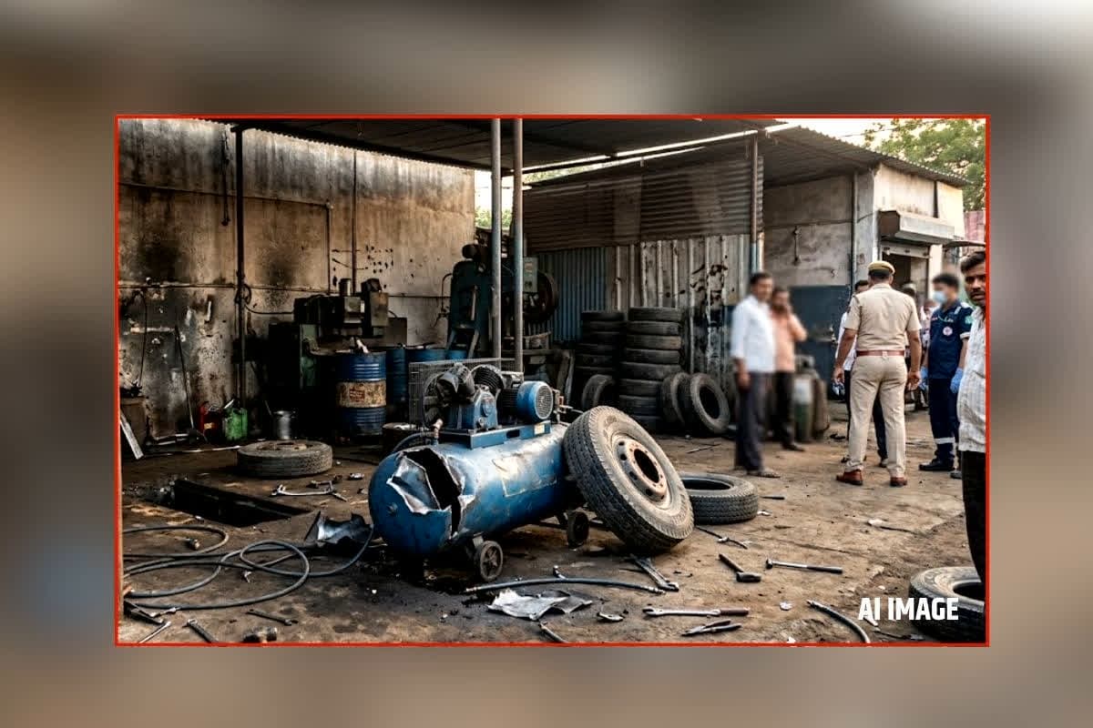 Satna Compressor Machine Blast : अचानक मौत बनकर फटी कंप्रेशर टंकी, पंचर बनाने वाले के उड़े चीथड़े, जानिए कैसे हुआ हादसा?