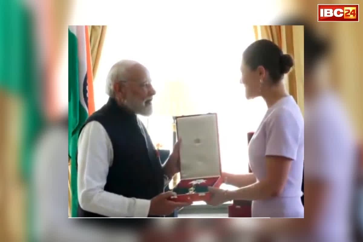 PM Modi Sweden Visit: PM मोदी के नाम एक और वैश्विक उपलब्धि! स्वीडन ने सर्वोच्च सम्मान से नवाजा, मिला दुनिया के सबसे प्रतिष्ठित अवॉर्ड्स में शामिल सम्मान
