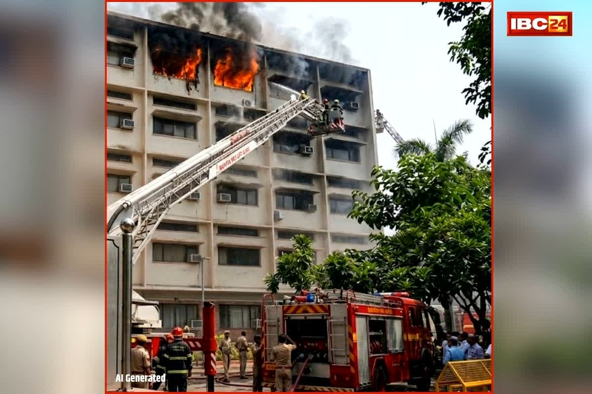 Delhi Education Ministry Fire Video: राजधानी के शिक्षा मंत्रालय ऑफिस में लगी आग, फायर ब्रिगेड की 8 गाड़ियां मौके पर… मची भगदड़