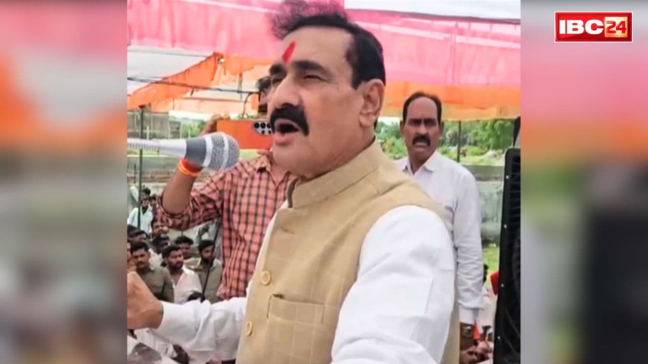 Dr. Narottam Mishra warning to the SP