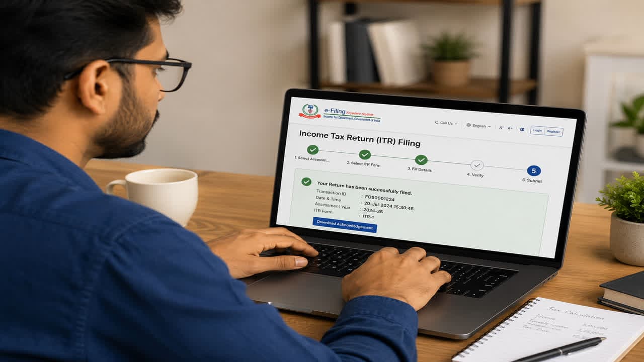 (Income Tax Return File/ Image Credit: AI-generated)