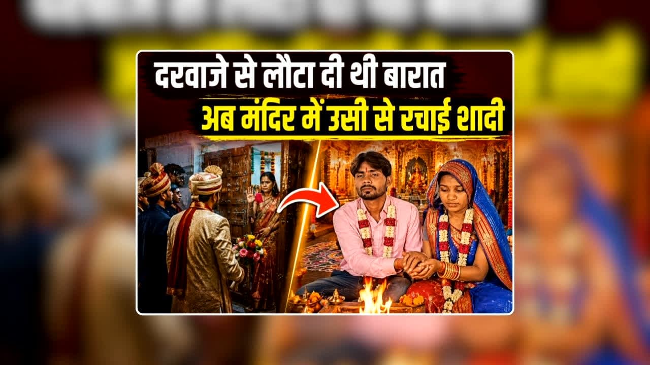 Janjgir Muskan Marriage News: जिस दूल्हे को शराबी बोलकर लौटा दी थी बारात 15 दिन बाद उसी के साथ युवती ने चुपके से रचा ली शादी, अब कहा- वो तो शराब को छूते भी नहीं