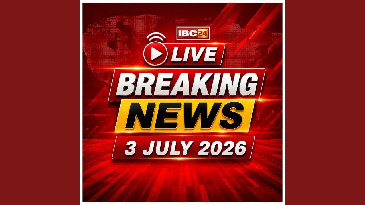 Today Live Breaking News and Updates 3 July 2026